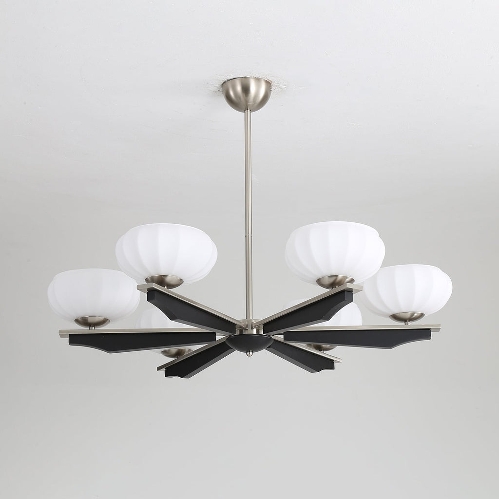 Sernora Wood Chandelier-Moonnatur