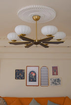 Sernora Wood Chandelier-Moonnatur