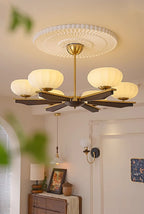 Sernora Wood Chandelier-Moonnatur