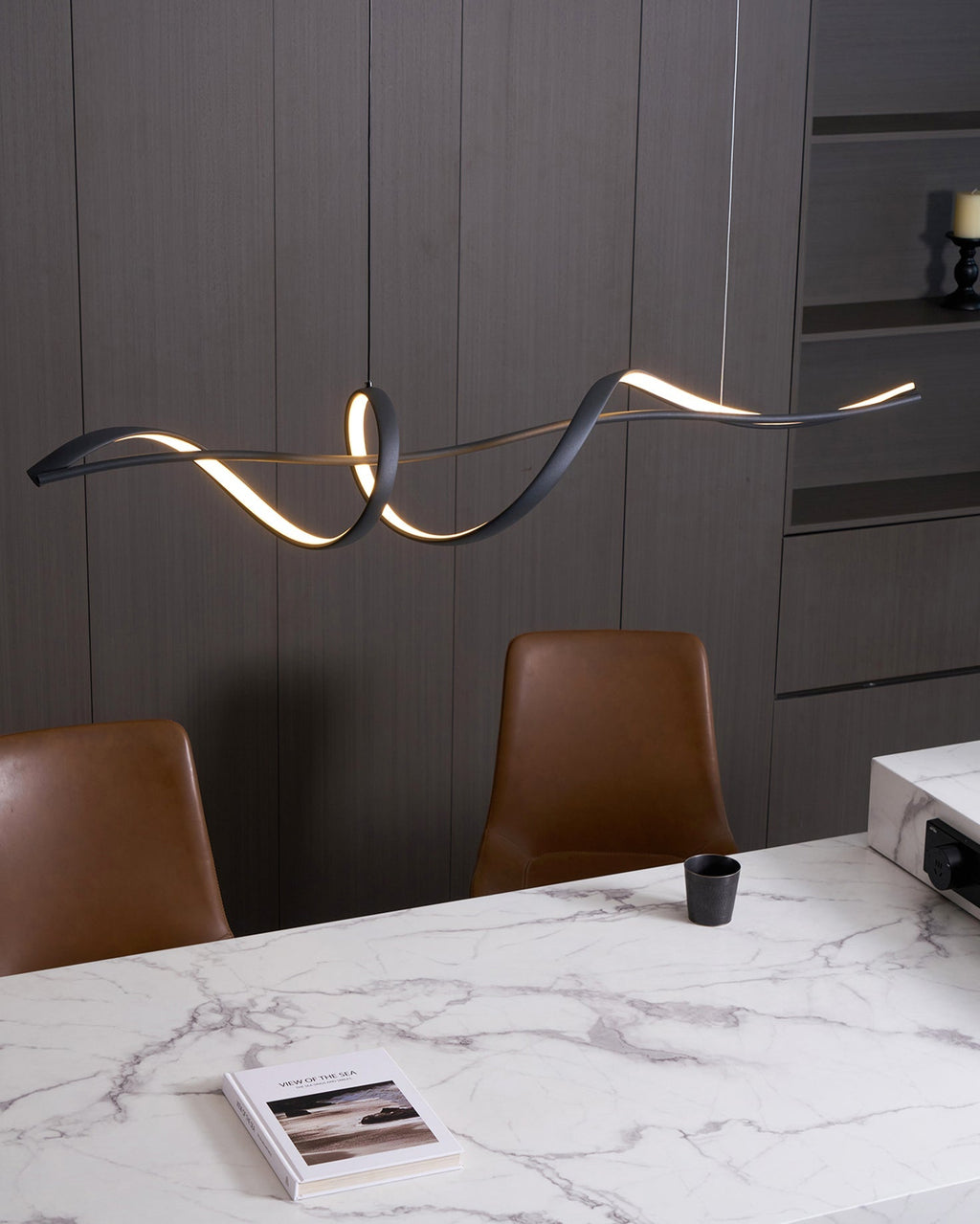 Elsenora Aluminium Pendant Light-Moonnatur