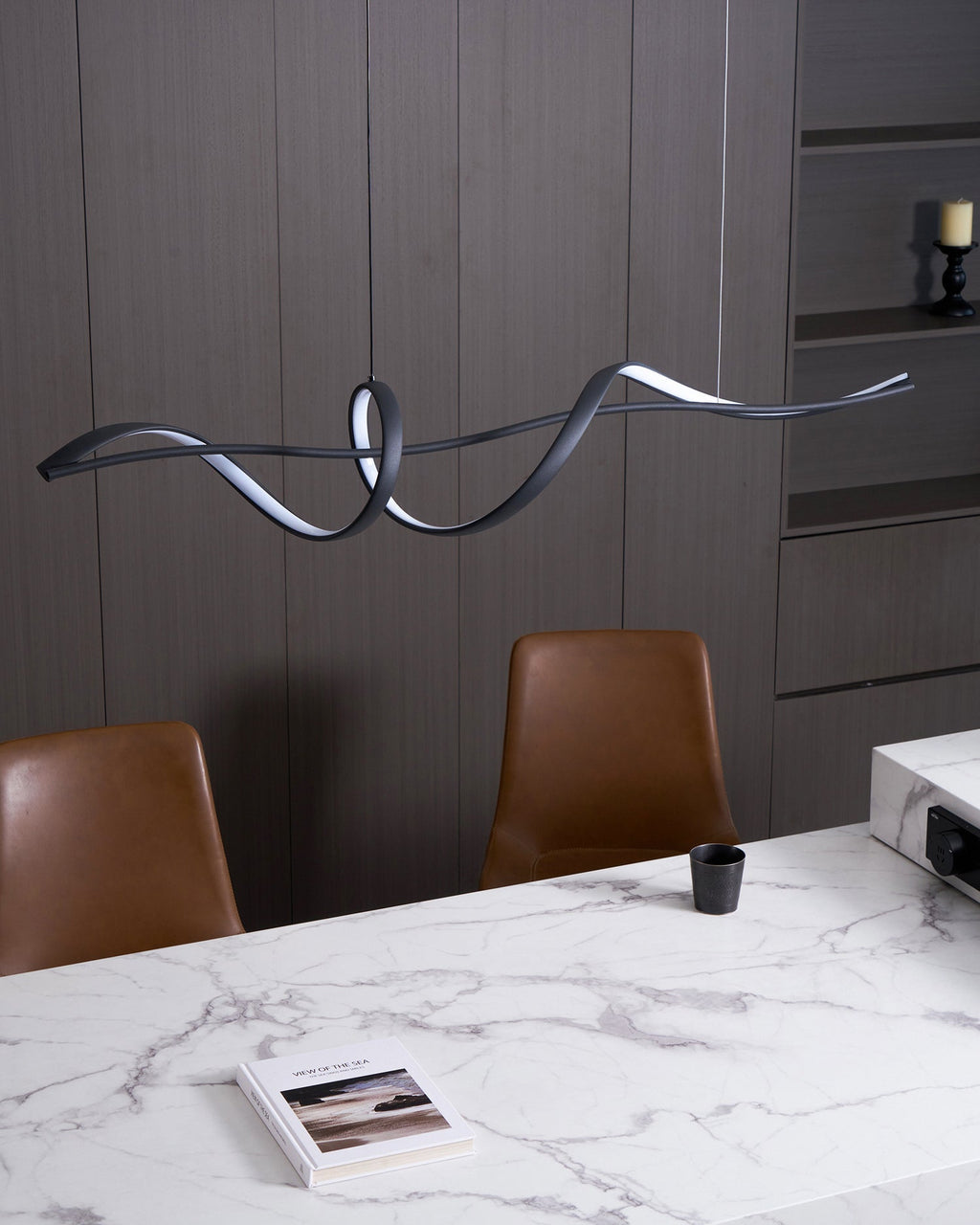Elsenora Aluminium Pendant Light-Moonnatur