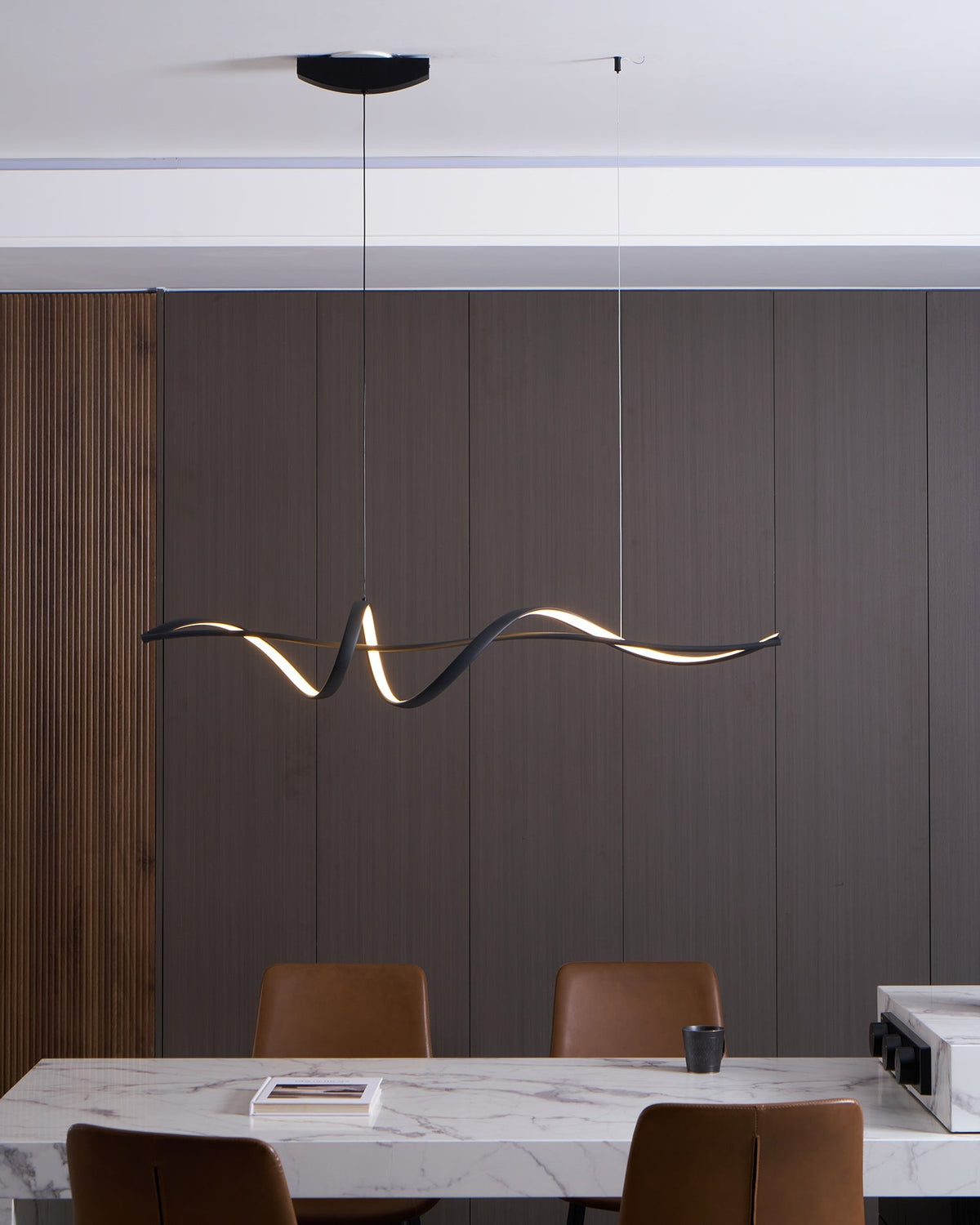 Elsenora Aluminium Pendant Light-Moonnatur