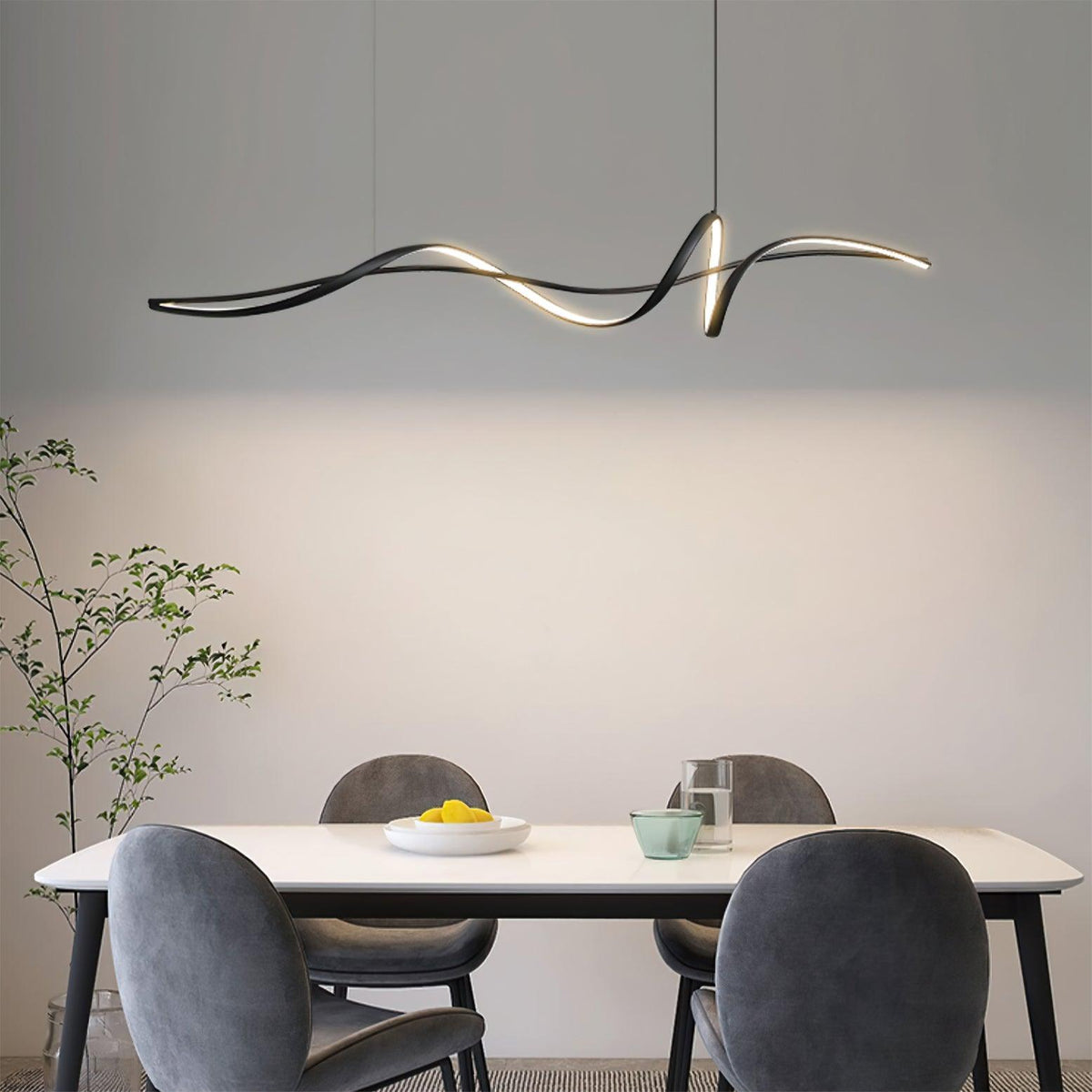Elsenora Aluminium Pendant Light-Moonnatur