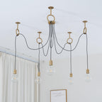 Korrena Metal Chandelier-Moonnatur