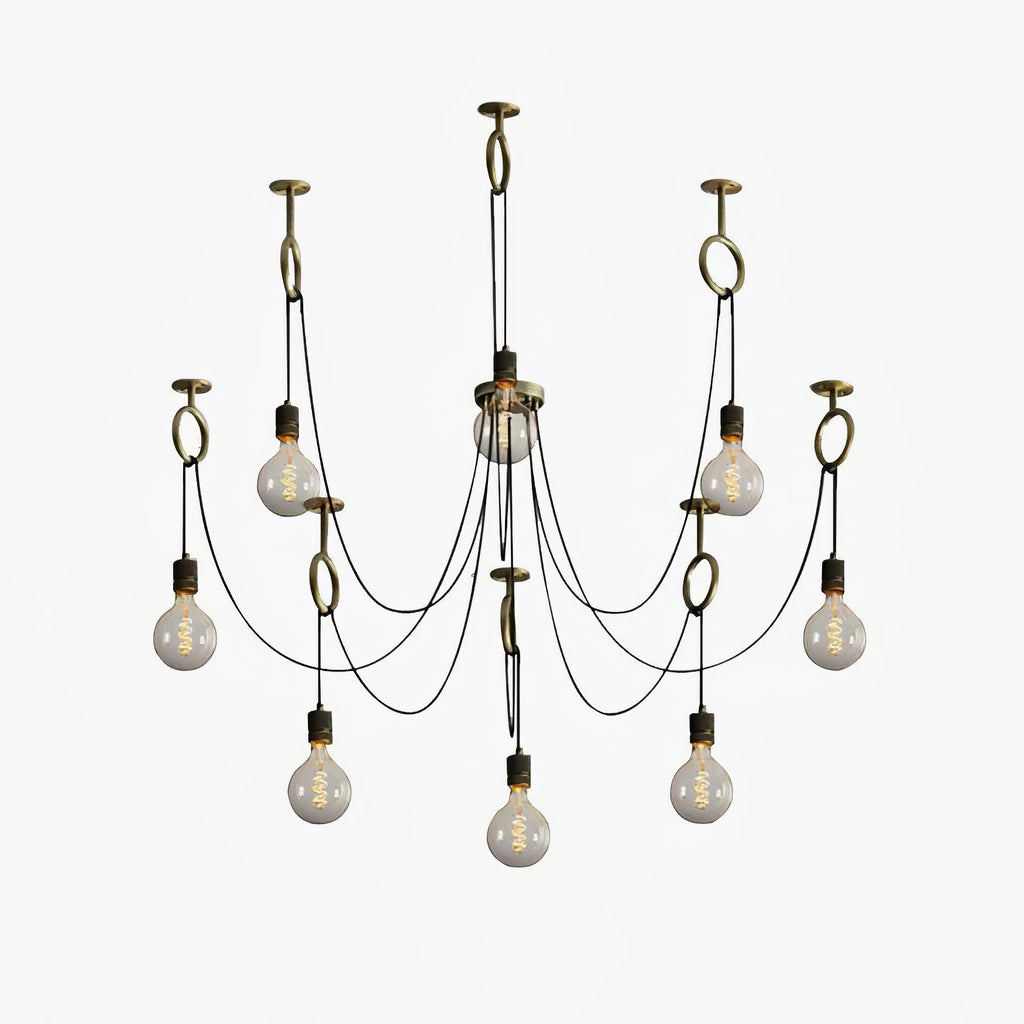 Korrena Metal Chandelier-Moonnatur