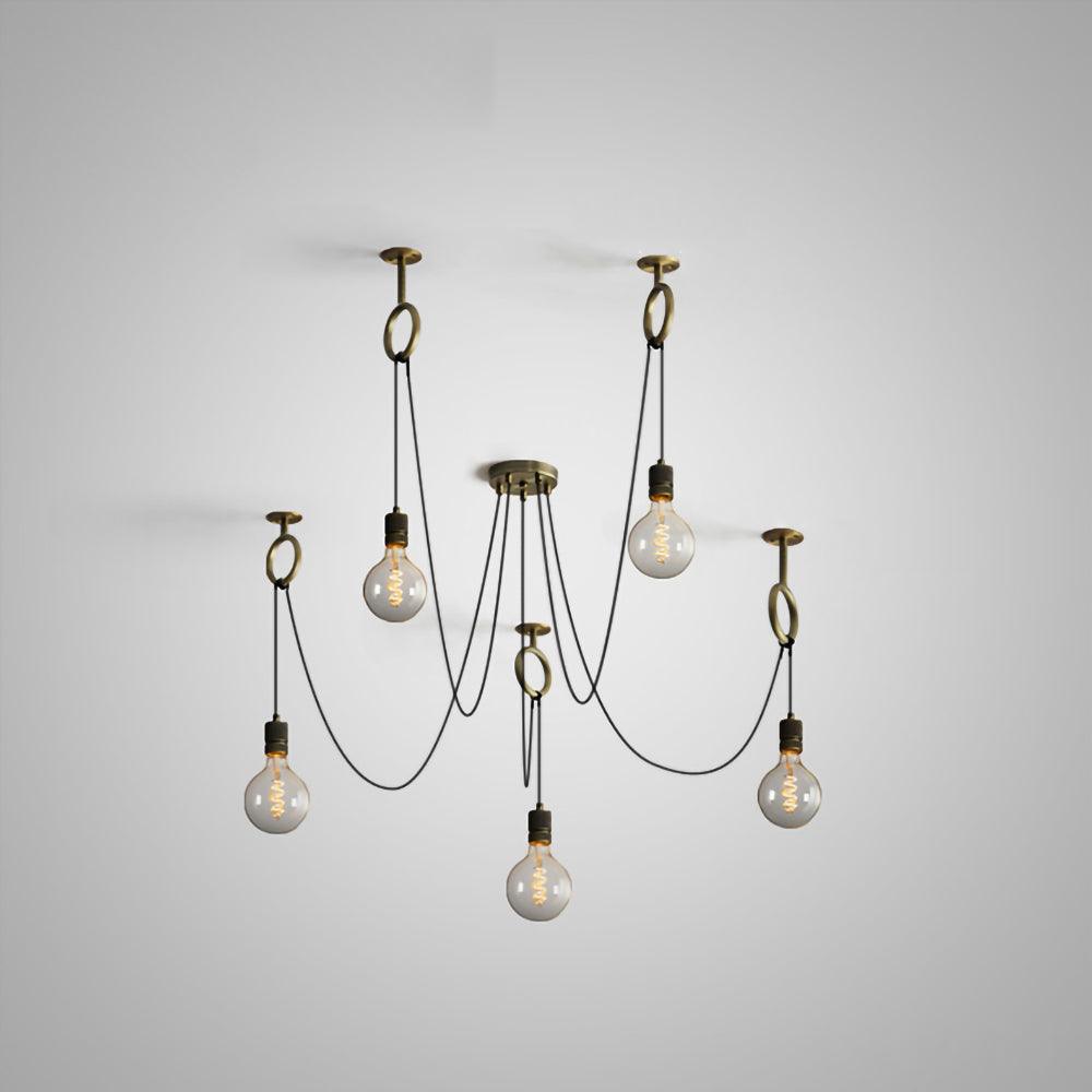 Korrena Metal Chandelier-Moonnatur