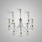 Korrena Metal Chandelier-Moonnatur