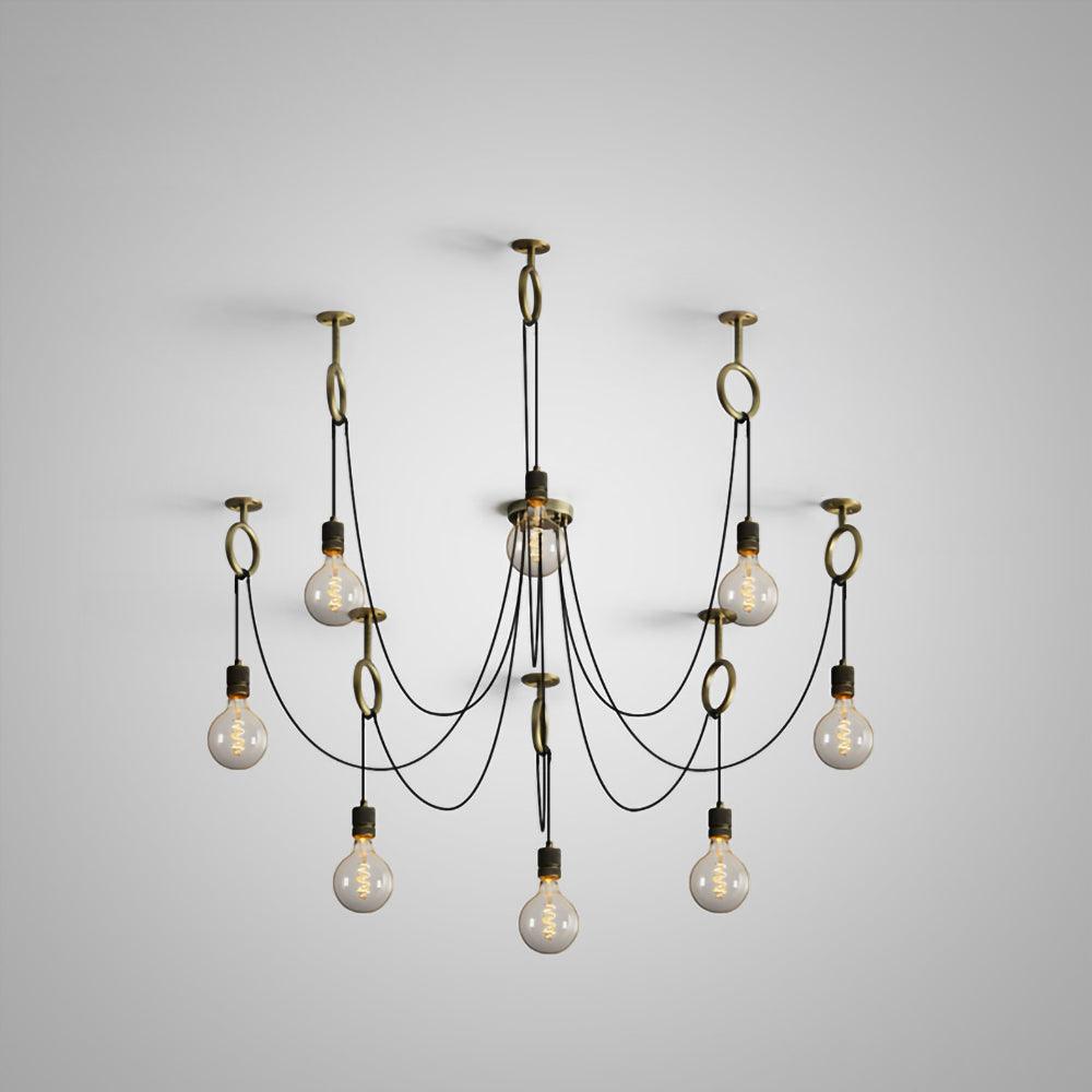 Korrena Metal Chandelier-Moonnatur