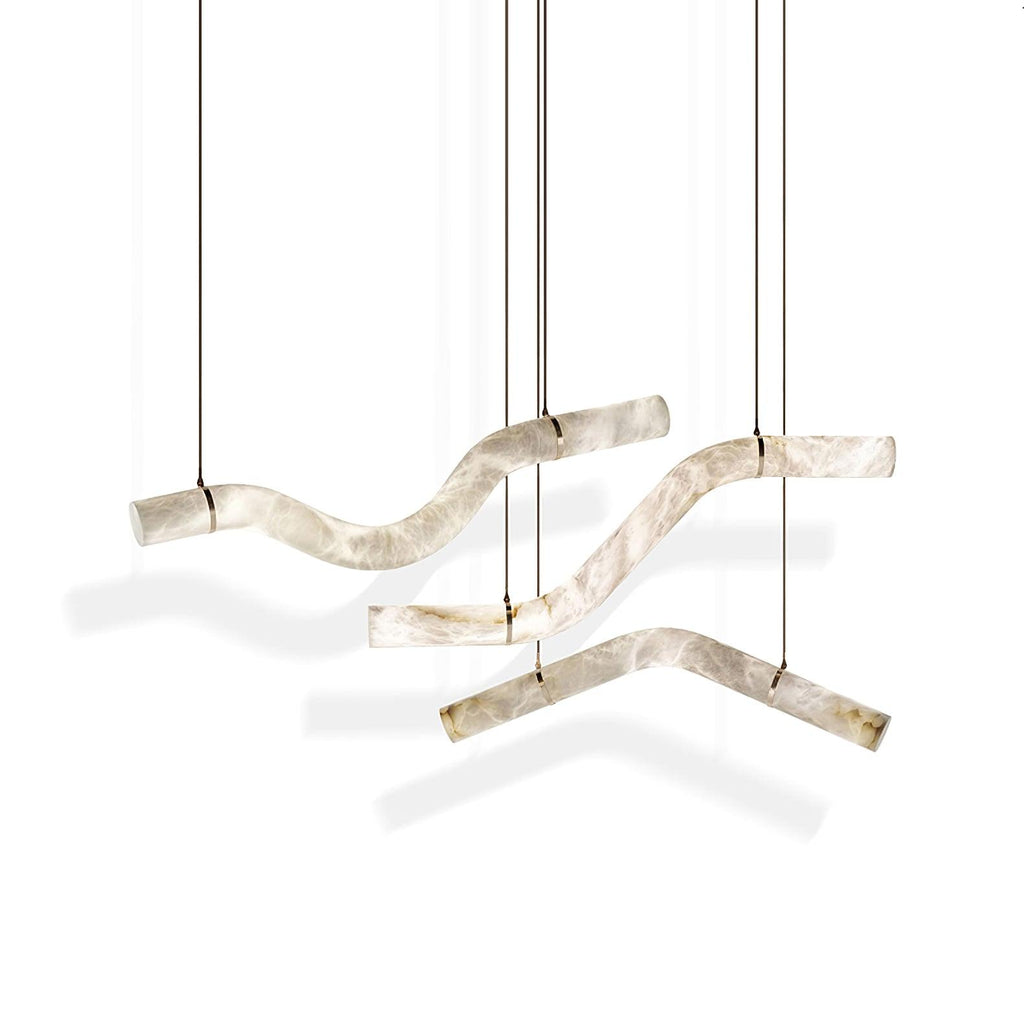 Torrenevia Alabaster Pendant Light-Moonnatur