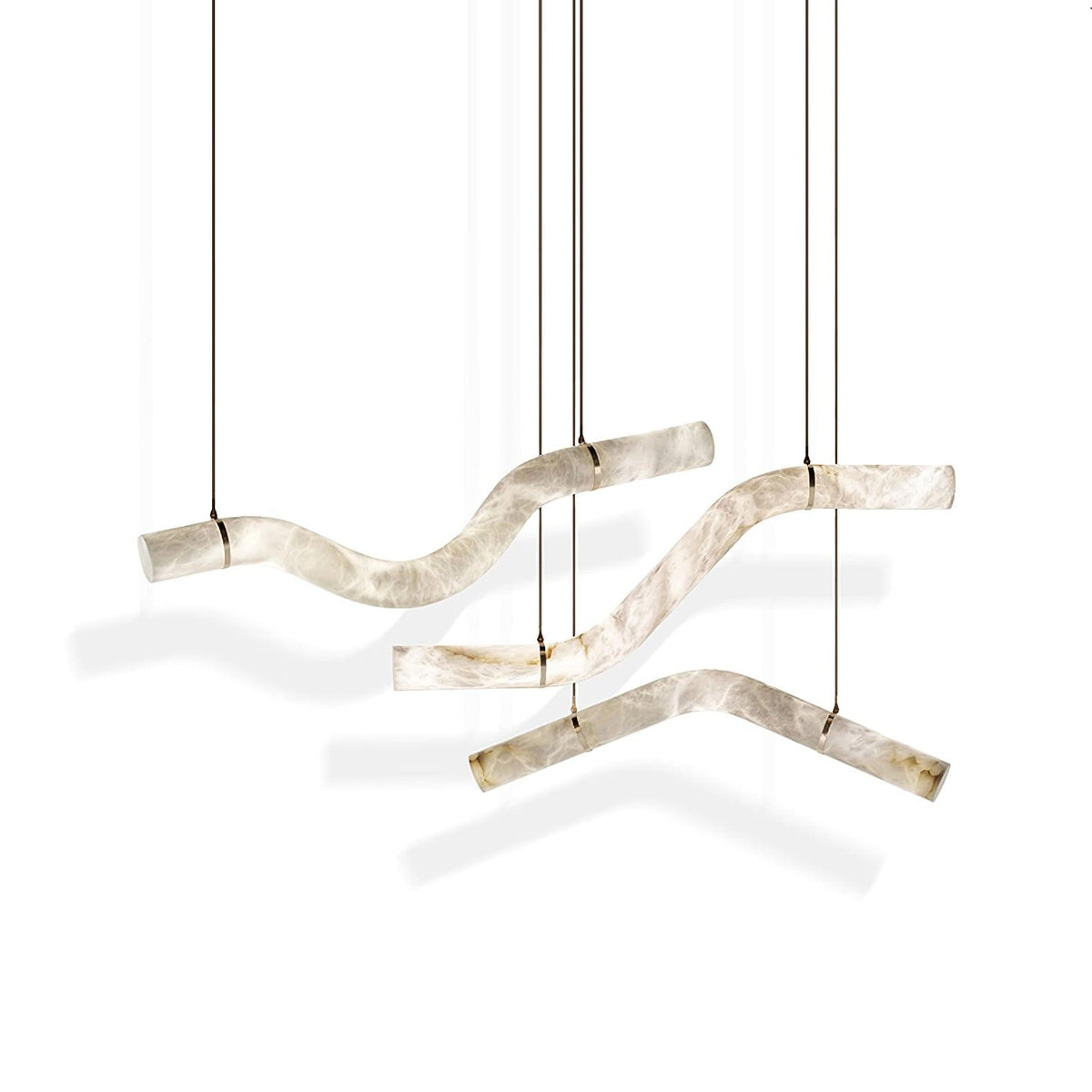 Torrenevia Alabaster Pendant Light-Moonnatur
