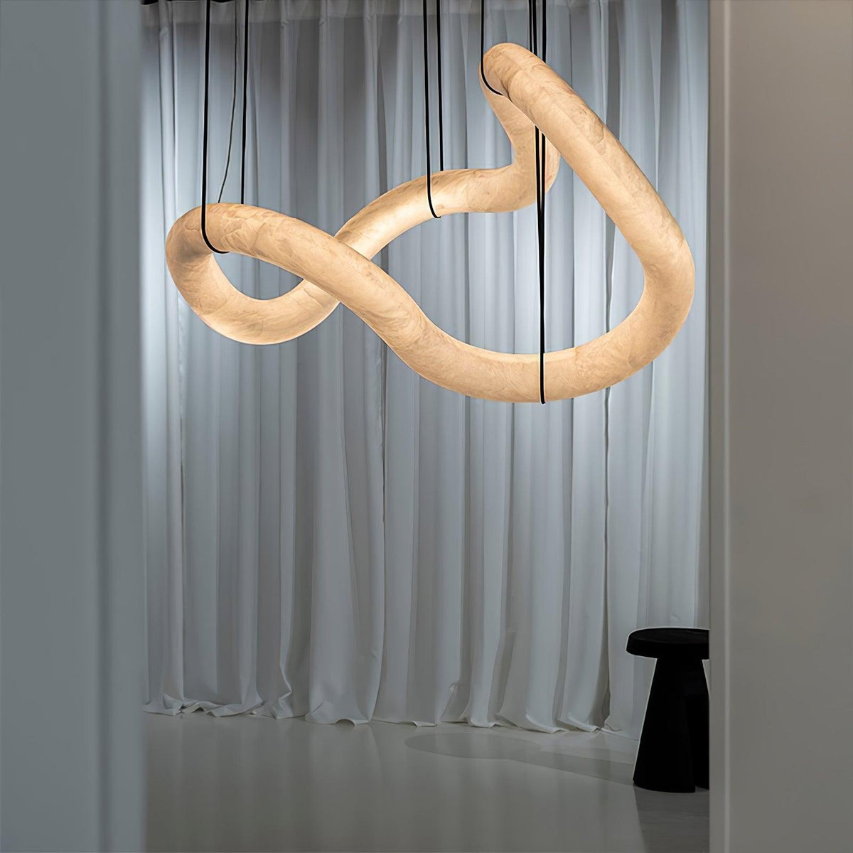 Torrenevia Alabaster Pendant Light-Moonnatur
