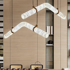 Torrenevia Alabaster Pendant Light-Moonnatur