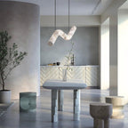 Torrenevia Alabaster Pendant Light-Moonnatur