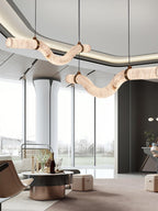 Torrenevia Alabaster Pendant Light-Moonnatur