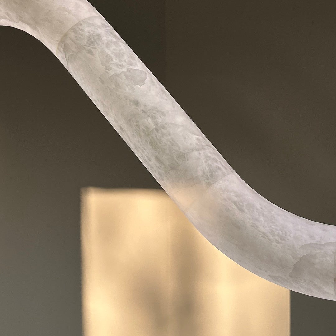 Torrenevia Alabaster Pendant Light-Moonnatur
