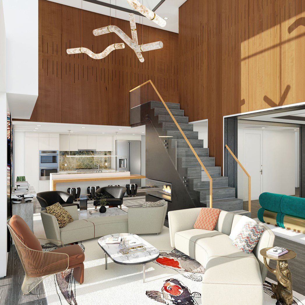 Torrenevia Alabaster Pendant Light-Moonnatur
