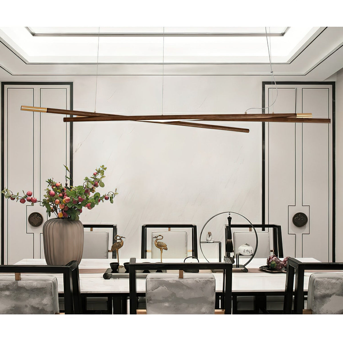 Eldenera Wood Chandelier-Moonnatur