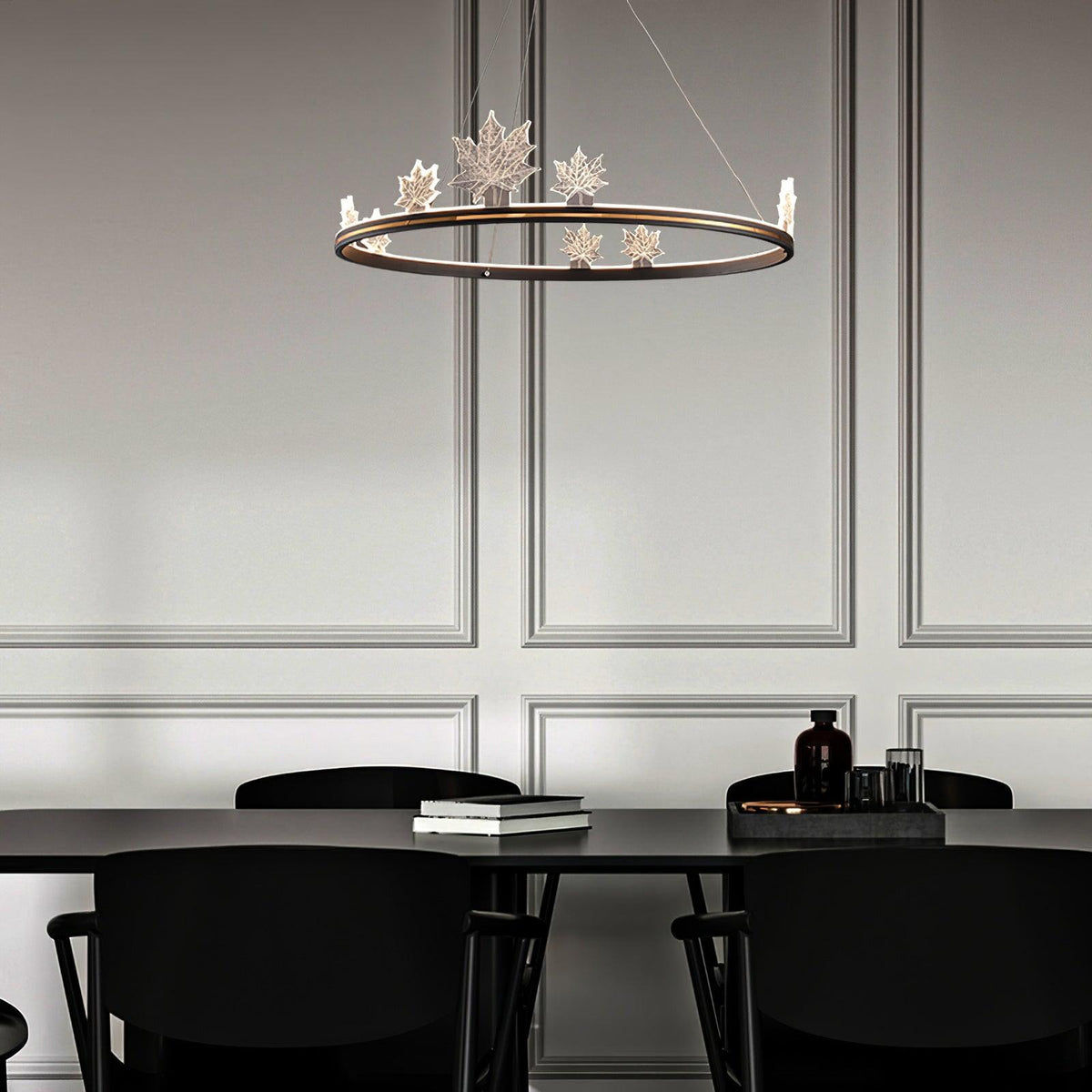 Oakenrose Acrylic Chandelier-Moonnatur