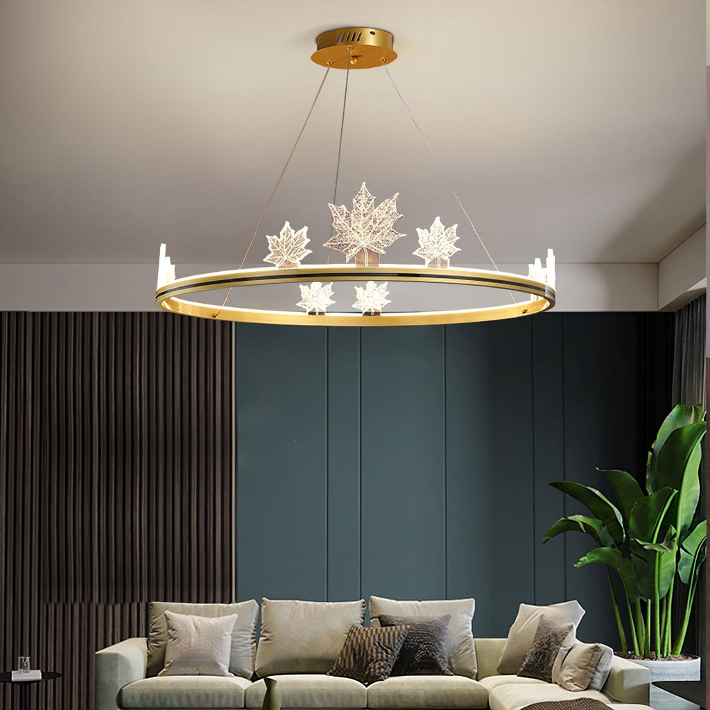 Oakenrose Acrylic Chandelier-Moonnatur