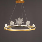 Oakenrose Acrylic Chandelier-Moonnatur