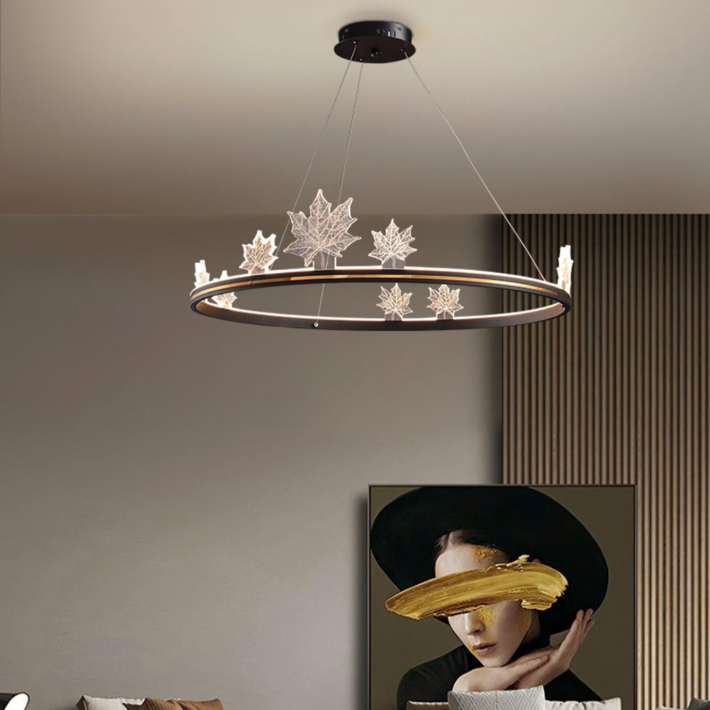 Oakenrose Acrylic Chandelier-Moonnatur