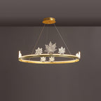 Oakenrose Acrylic Chandelier-Moonnatur