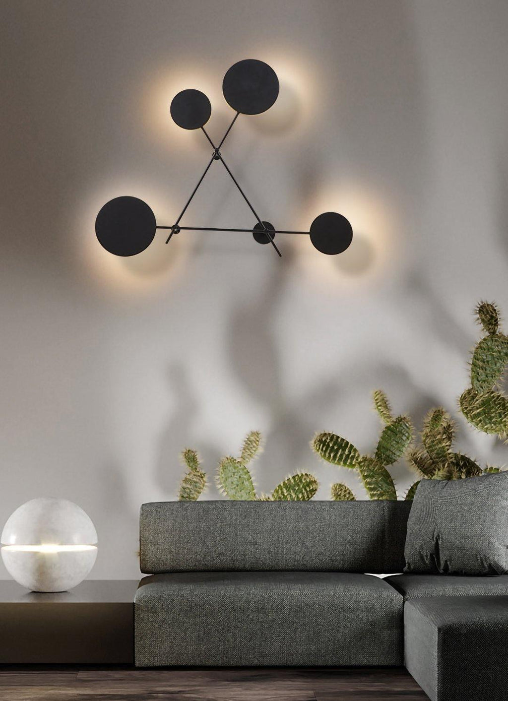 Zarenlyn Acrylic Wall Light-Moonnatur