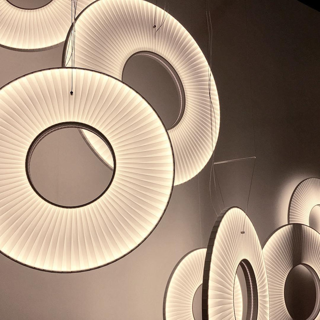 Milrenis Fabric Pendant Light-Moonnatur