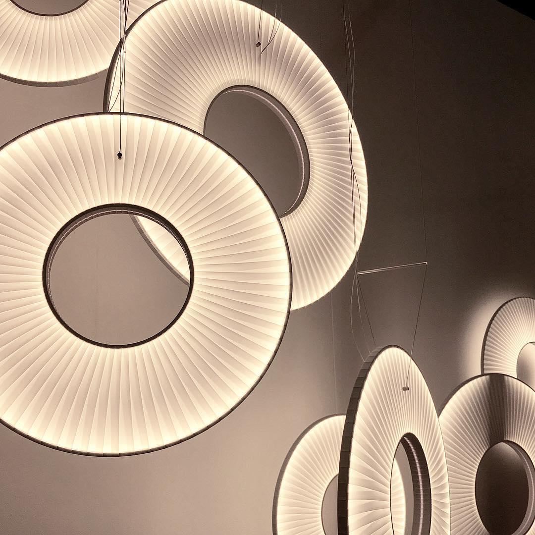 Milrenis Fabric Pendant Light-Moonnatur