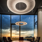 Milrenis Fabric Pendant Light-Moonnatur