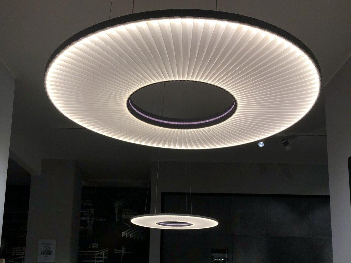 Milrenis Fabric Pendant Light-Moonnatur