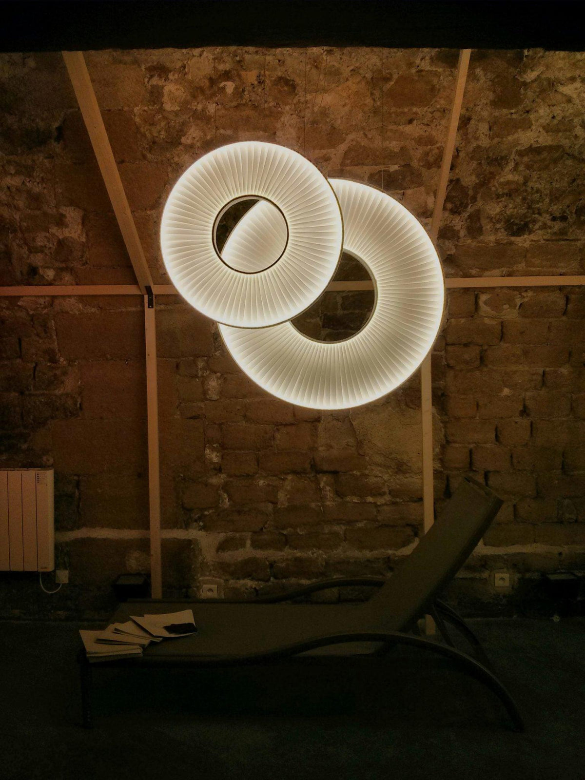 Milrenis Fabric Pendant Light-Moonnatur