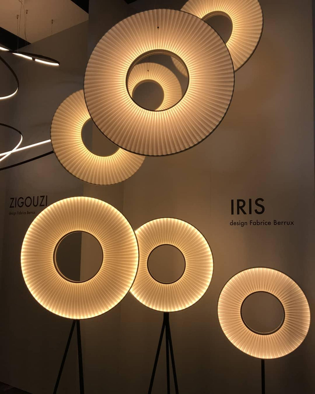 Milrenis Fabric Pendant Light-Moonnatur