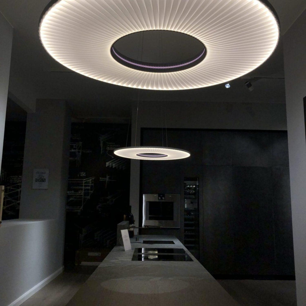 Milrenis Fabric Pendant Light-Moonnatur