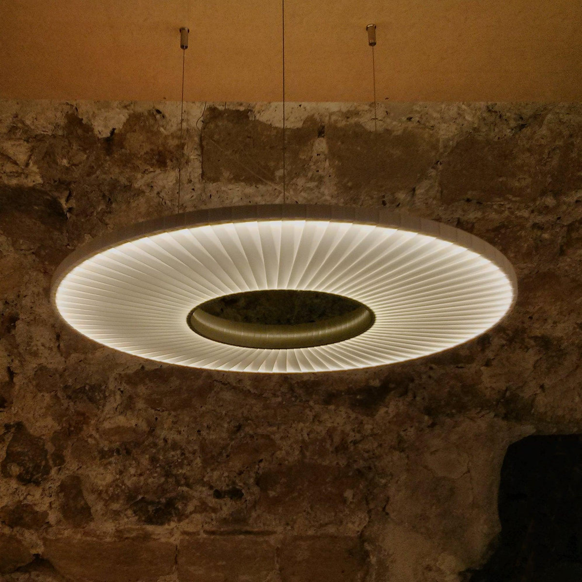 Milrenis Fabric Pendant Light-Moonnatur
