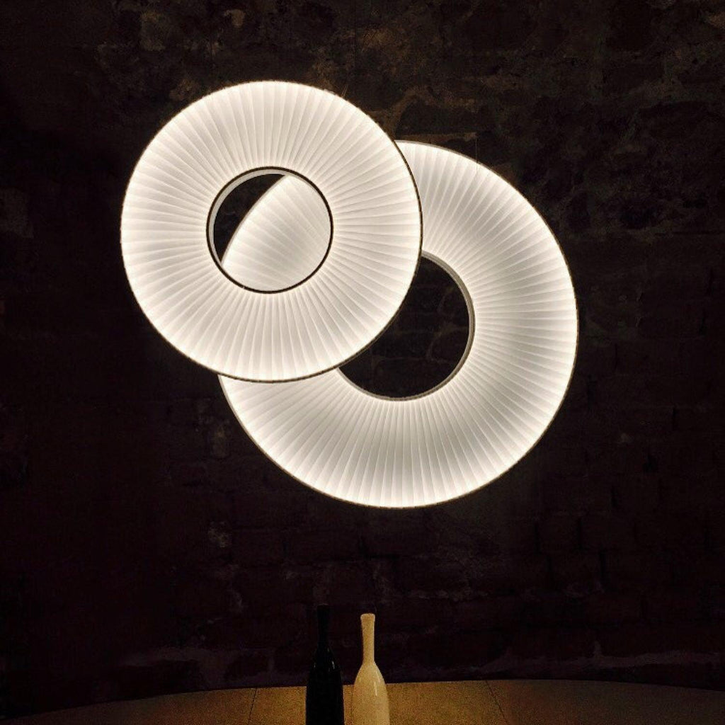 Milrenis Fabric Pendant Light-Moonnatur