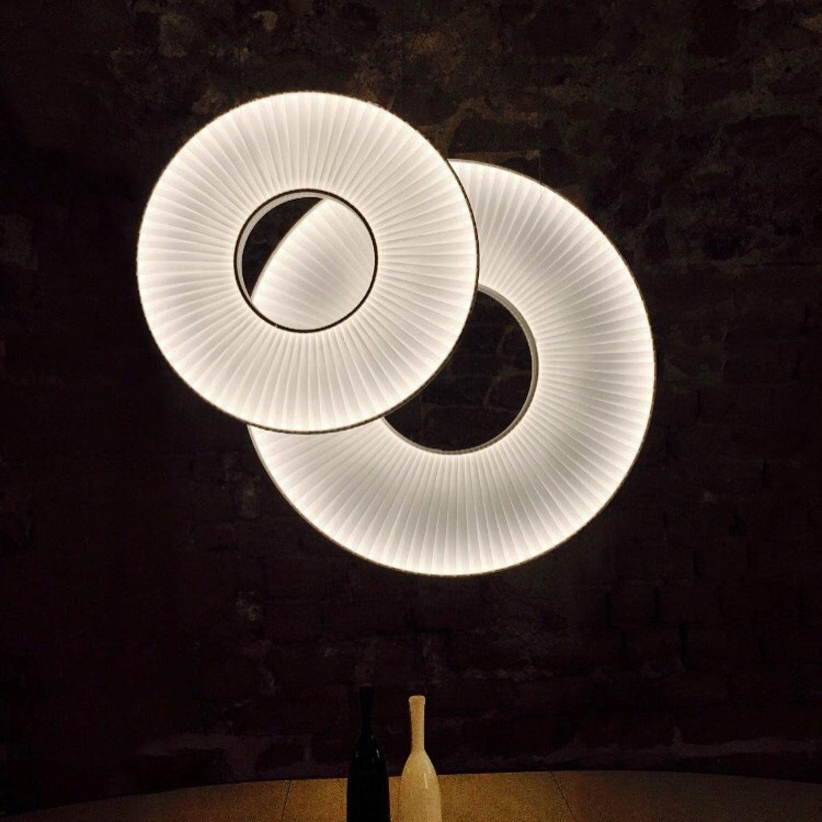 Milrenis Fabric Pendant Light-Moonnatur