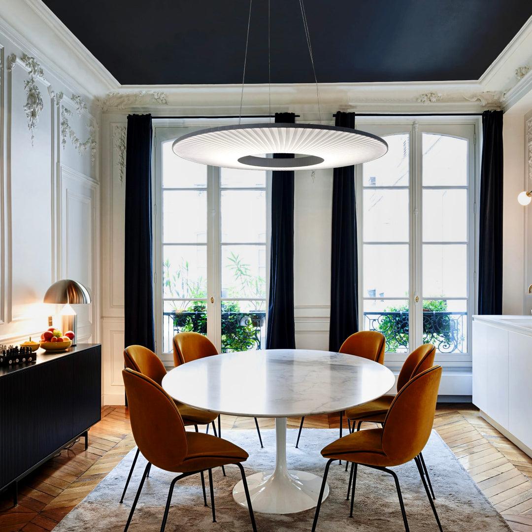 Milrenis Fabric Pendant Light-Moonnatur