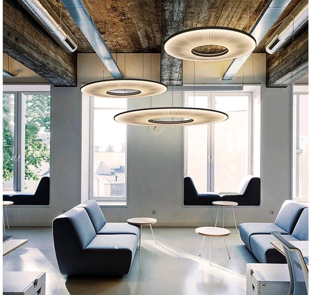 Milrenis Fabric Pendant Light-Moonnatur