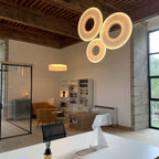 Milrenis Fabric Pendant Light-Moonnatur