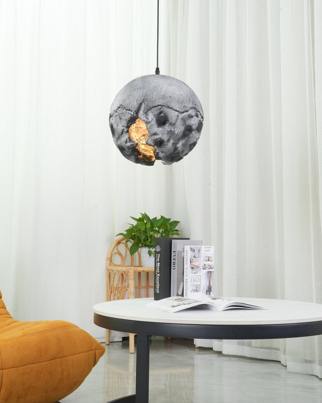 Vostria Polyethylene Pendant Lamp-Moonnatur