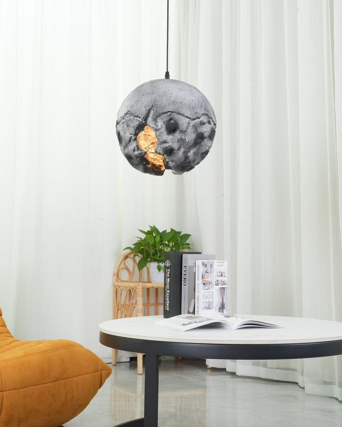 Vostria Polyethylene Pendant Lamp-Moonnatur