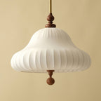 Asterflora Fabric Pendant Light-Moonnatur