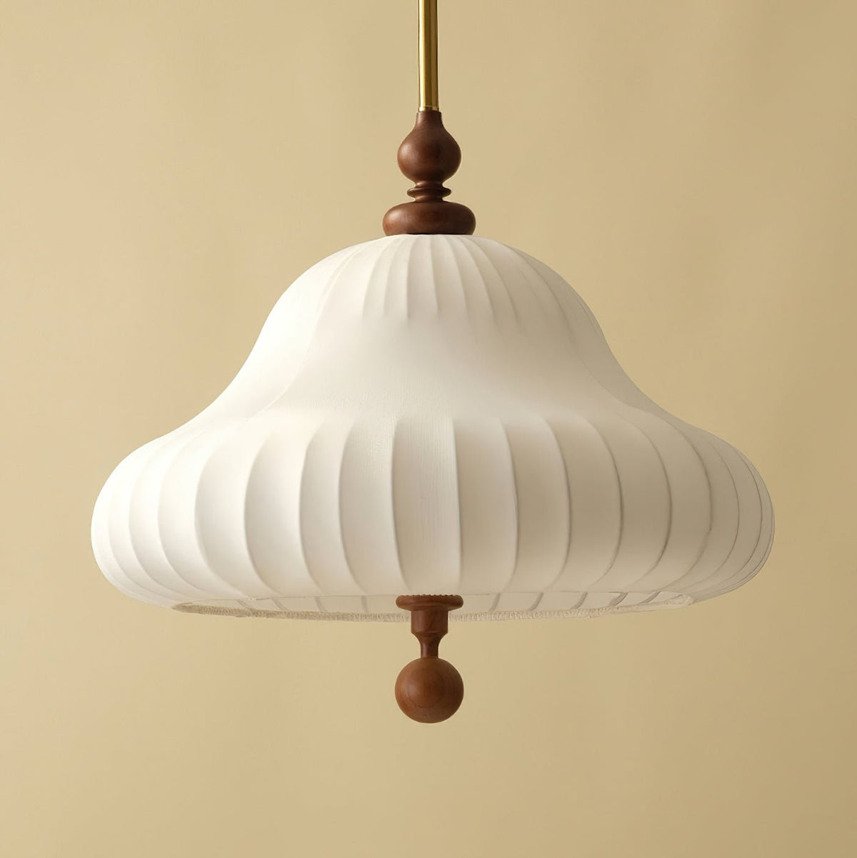 Asterflora Fabric Pendant Light-Moonnatur