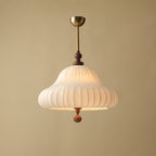 Asterflora Fabric Pendant Light-Moonnatur