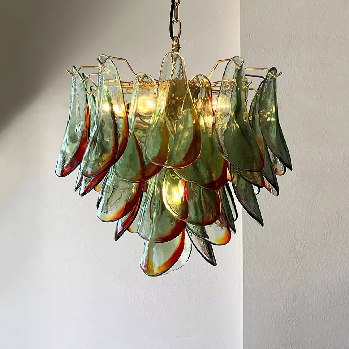 Ulenwyn Glass Chandelier-Moonnatur