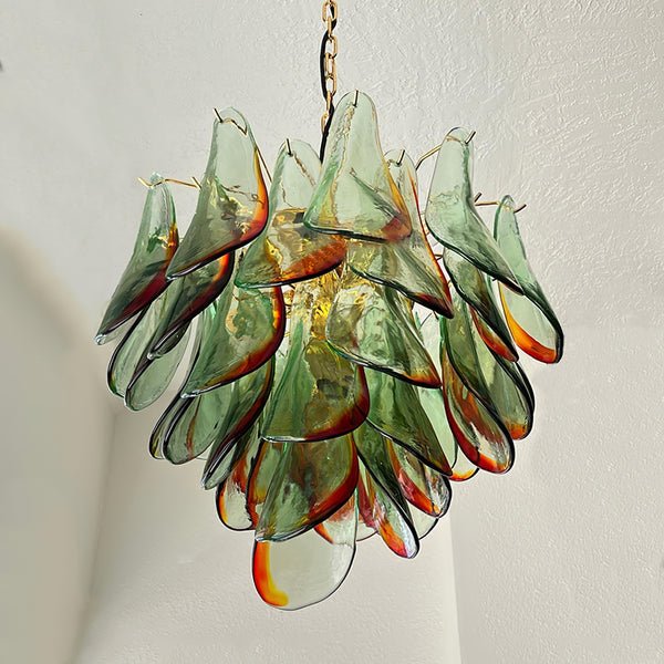 Ulenwyn Glass Chandelier-Moonnatur