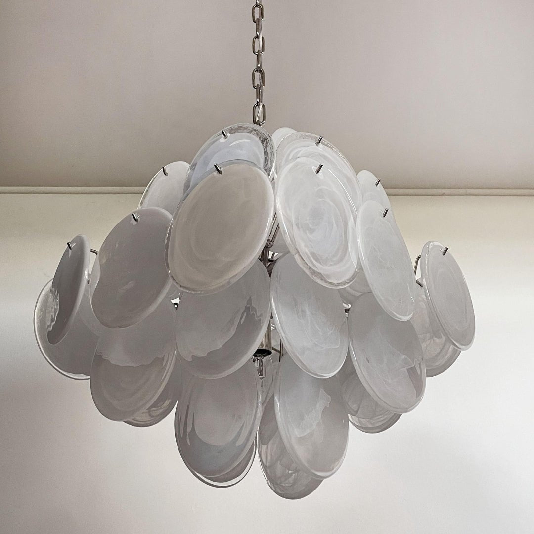 Larenbrook Glass Chandelier-Moonnatur