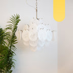 Larenbrook Glass Chandelier-Moonnatur