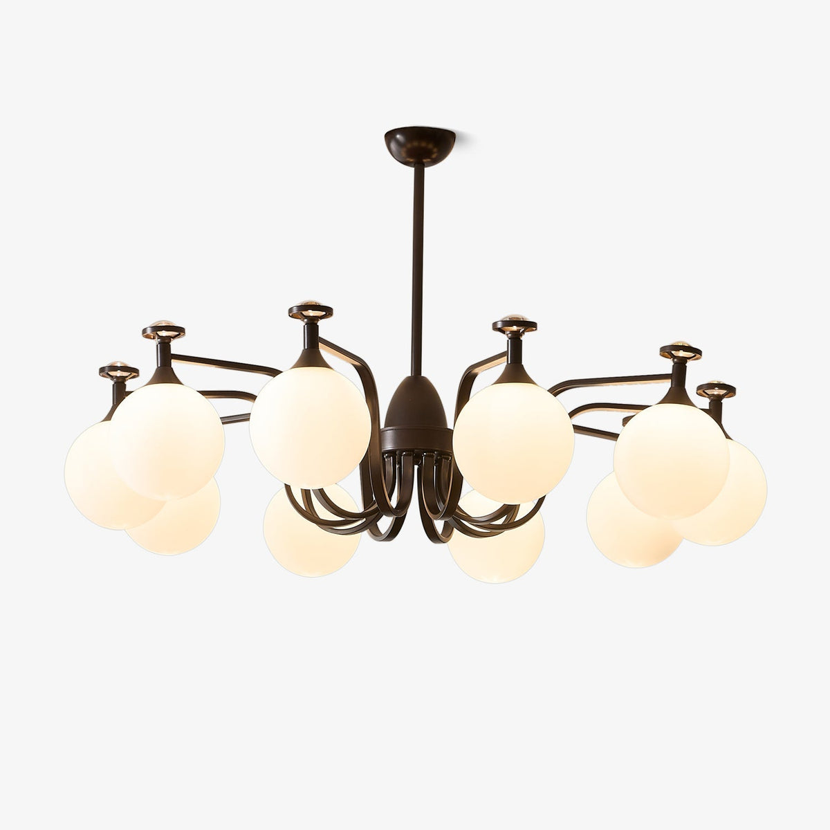 Perenia Glass Chandelier-Moonnatur
